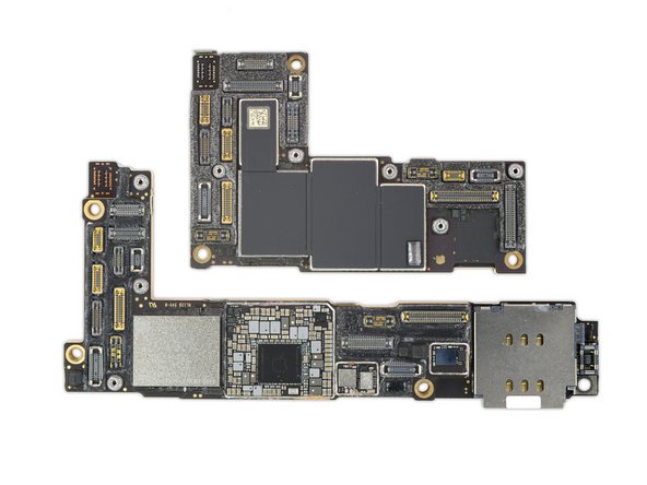 Apple iPhone 12 Pro Max 128GB Motherboard (Battery + Face-ID + Cameras) Removed